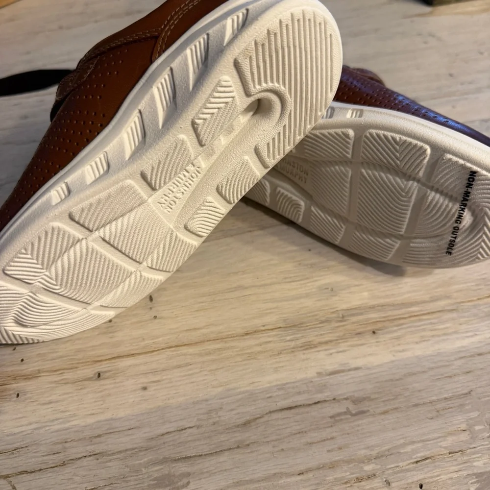 Johnston & Murphy Toddler Little Boys’ Leather Sneaker- sz 11 & 12 - NIB - Picture 7 of 10